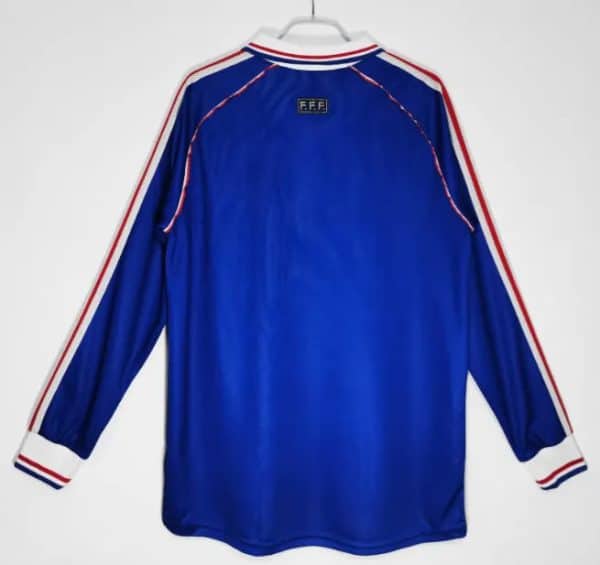 France 1998 Home Retro Long Sleeve - Image 2