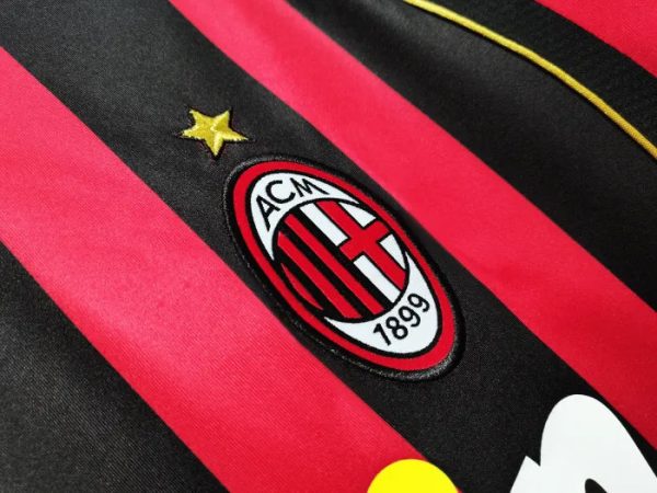 AC Milan 2006/2007 Home Retro - Image 3