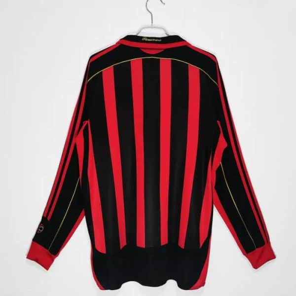 AC Milan 2006/2007 Home Retro Long Sleeve - Image 2