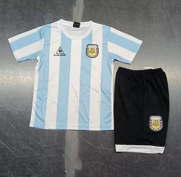 Argentina 1986 Home Retro Set Kids - Image 1