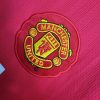 Manchester United 2007/2008 Home Long Sleeve Retro Jersey - Image 4